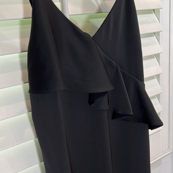 NWT Chelsea28 Spaghetti strap dress with ruffle cross the front - Picture 2 of 7